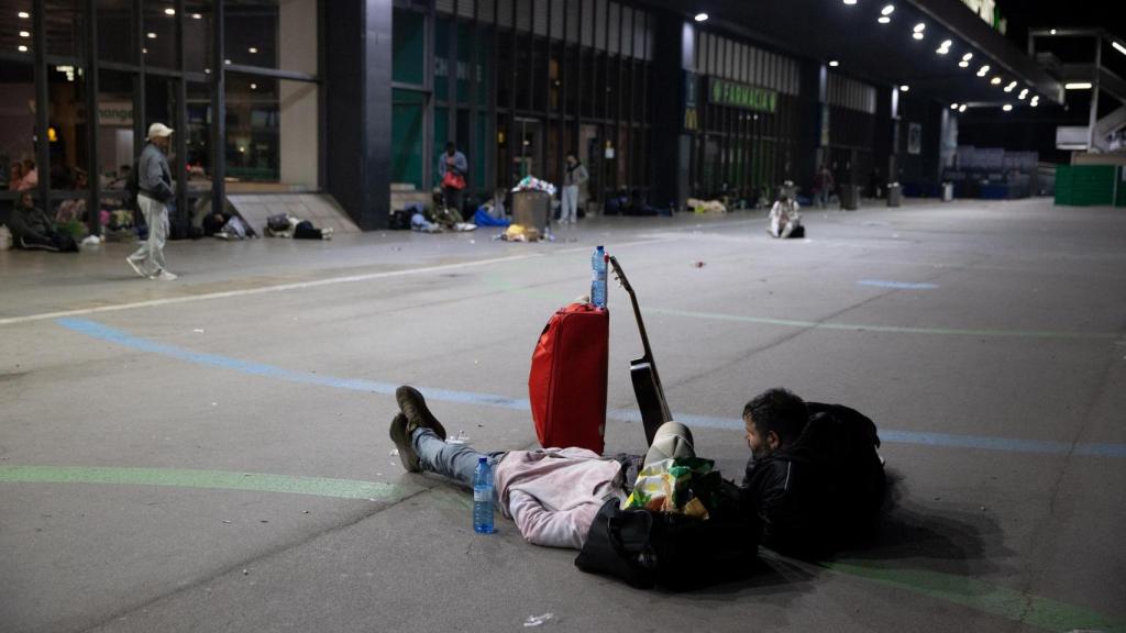 Una imagen del apagón en España.