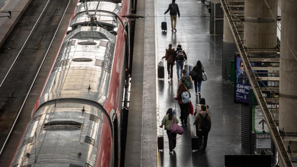 Viajeros de toda España se vieron afectados por el apagón.