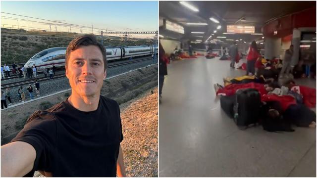 El exfutbolista argentino Martín Mantovani, uno de los afectados por el apagón en España.