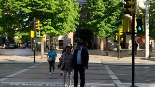 Zaragoza ha amanecido con normalidad en las calles