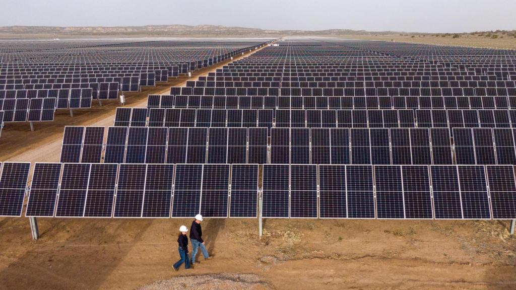 Planta Solar Jicarilla de Repsol.