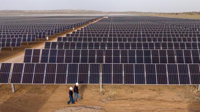 Planta Solar Jicarilla de Repsol.