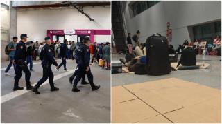 El testimonio de Fran, uno de los afectados por el apagón en la estación de Chamartín.