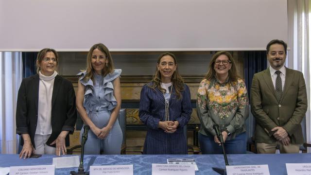 Encuentro en el Colegio Arzobispo Fonseca con motivo de la superación de los 100 trasplantes de donante vivo