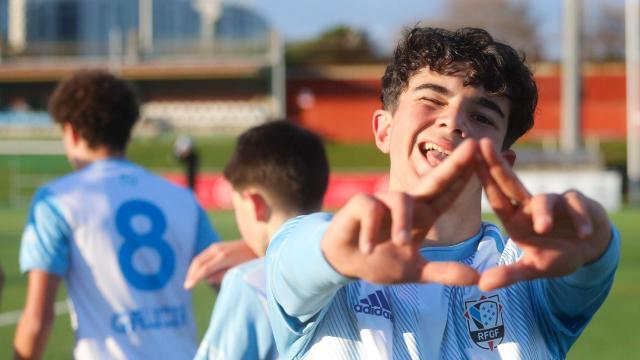 Un jugador de la selección gallega hace unas semanas en A Coruña.