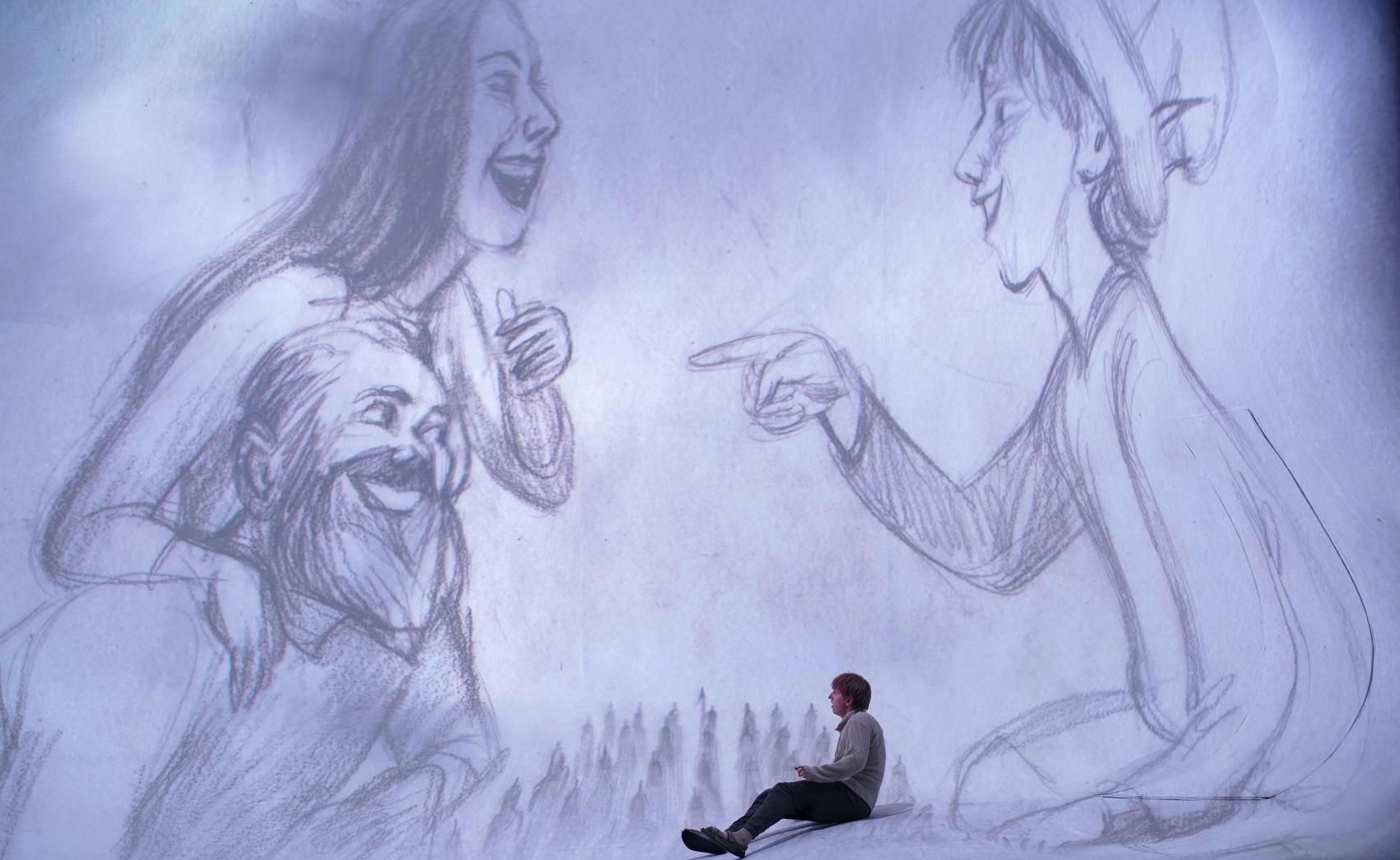 Escena clave de la obra. Foto: Javier del Real