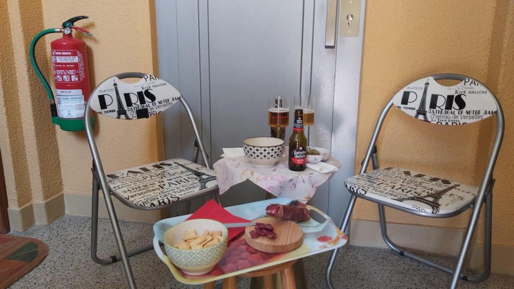 Picnic en el rellano