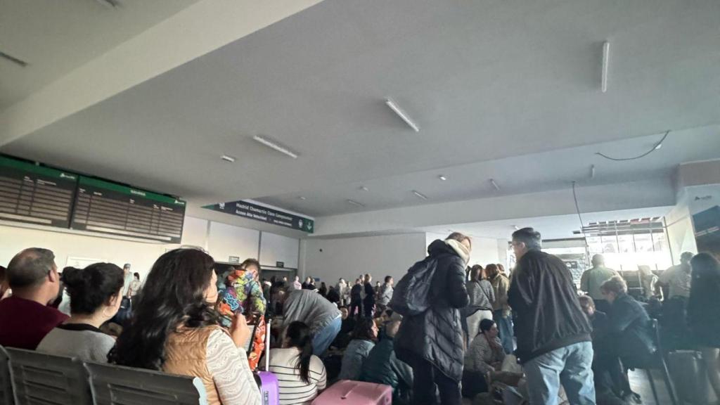 La Estación de Chamartín vivió un enorme caos.