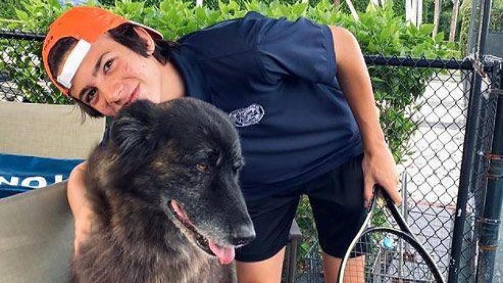 Guillermo Iglesias, el menor de los hijos de Julio Iglesias, fotografiado por su hermana Victoria.