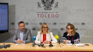 Iñaki Jiménez, Inés Cañizares y Loreto Molina han presentado las novedades de la romería del Valle de Toledo.
