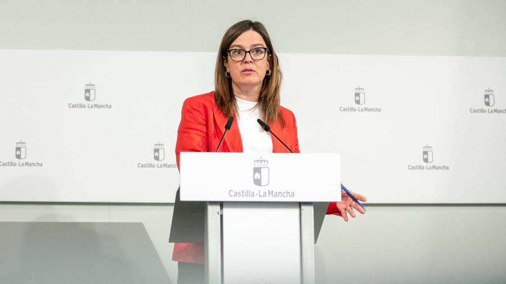 Esther Padilla, portavoz del Gobierno de Castilla-La Mancha. Foto: JCCM.