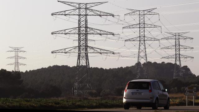 La última interconexión eléctrica entre Francia y España inaugurada en 2015 entre Santa Llogaia y  Baixàs.