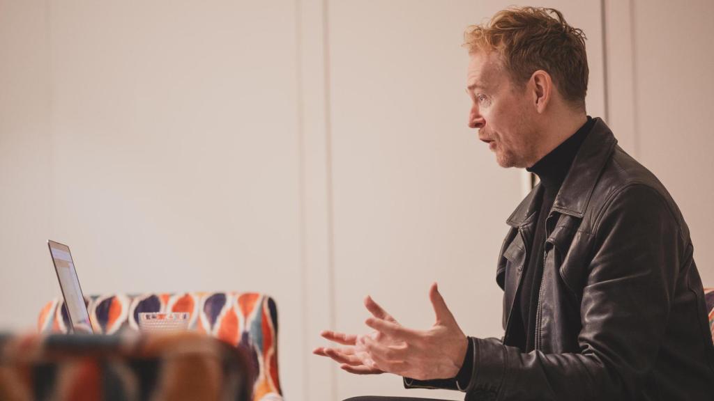 Torpe durante la conversación con ENCLAVE ODS.