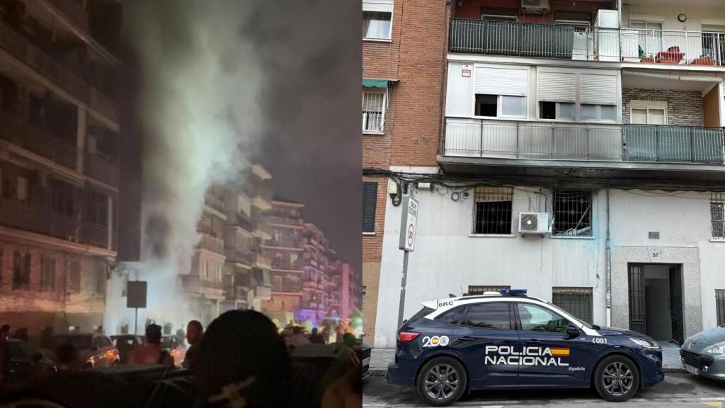 El incendio de la calle Clara Campoamor del 28 de abril de 2025.