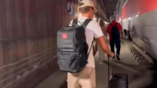 Captura de la 'storie' de Marcos Llorente en Instagram.