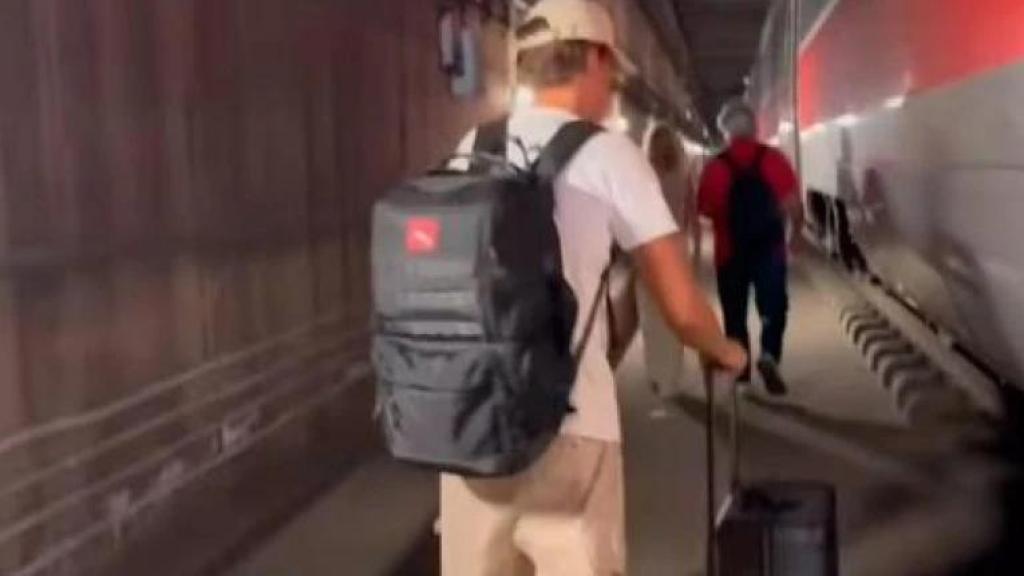 Captura de la 'storie' de Marcos Llorente en Instagram.