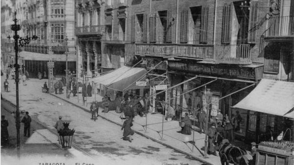 El Coso a finales de siglo XIX.