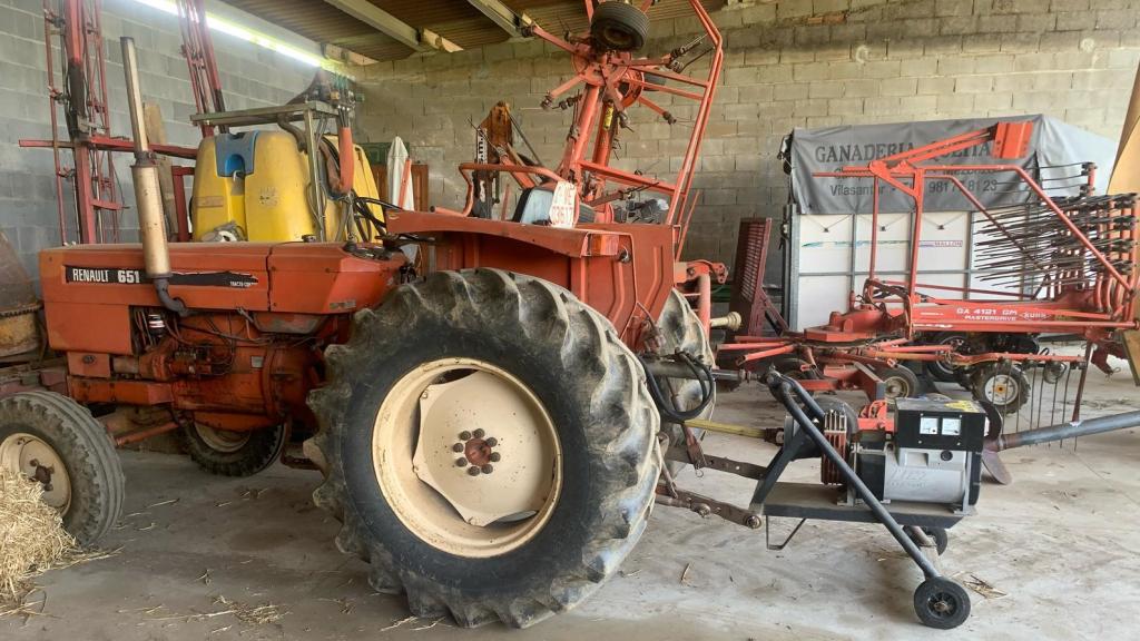 Imagen del generador en la explotación de Juan.