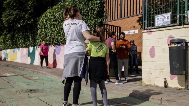 Imagen de archivo de un colegio en Valencia. Rober Solsona / Europa Press