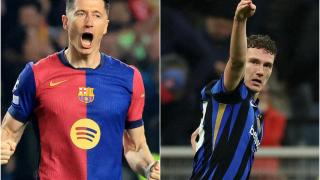 Robert Lewandowski y Benjamin Pavard.