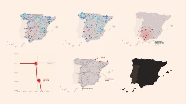 Los gráficos que explican los 5sg que dejaron a España sin luz