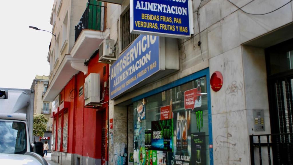 Un bazar chino en Madrid.