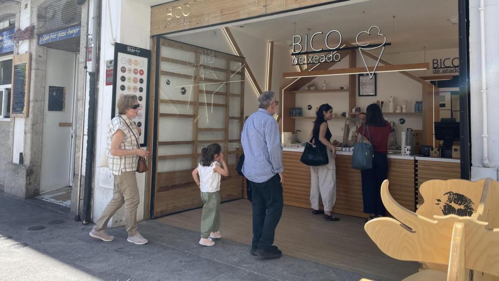 Bico de Xeado este martes, después del apagón general.