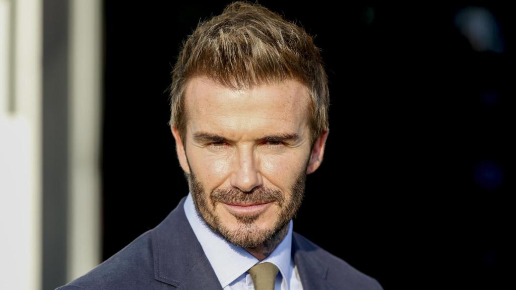 David Beckham en el Gran Prix de Qatar de 2021.