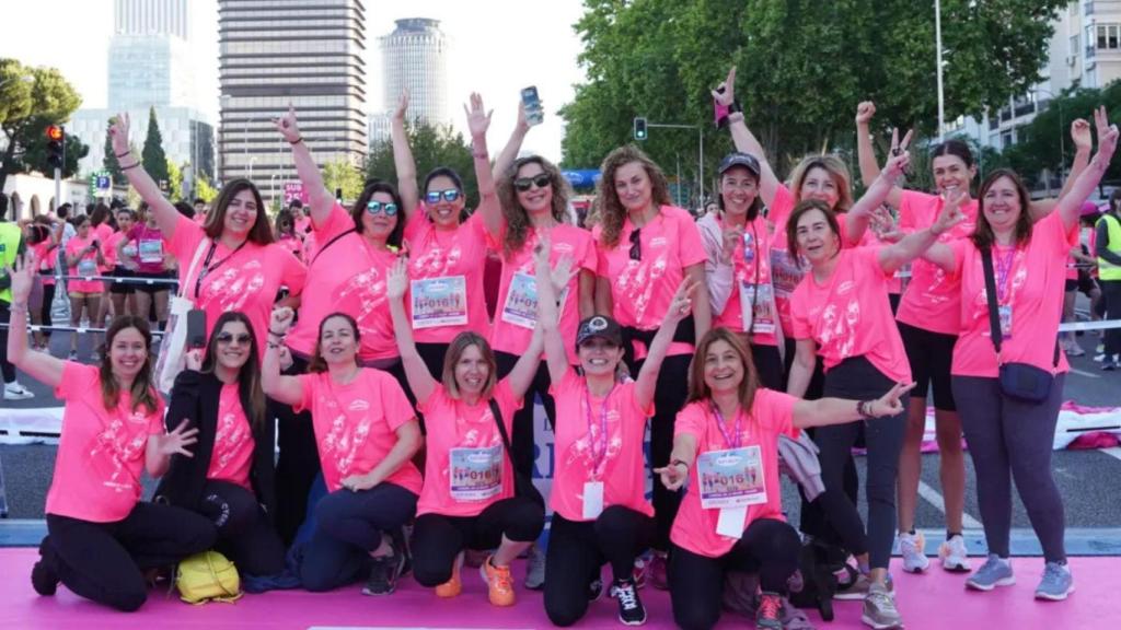 La comunidad de Magas corre en la Carrera de la Mujer de Madrid (2024).