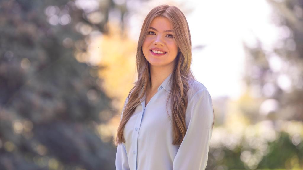 La infanta Sofía, en las fotos que la Casa Real distribuyó por su 18 cumpleaños.