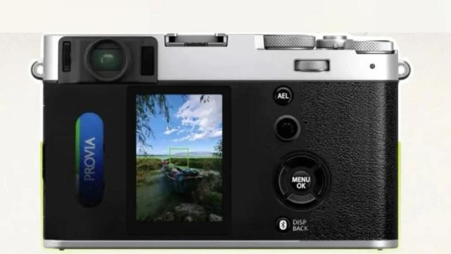 La cámara Fujifilm X-Half.