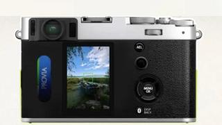 La cámara Fujifilm X-Half.