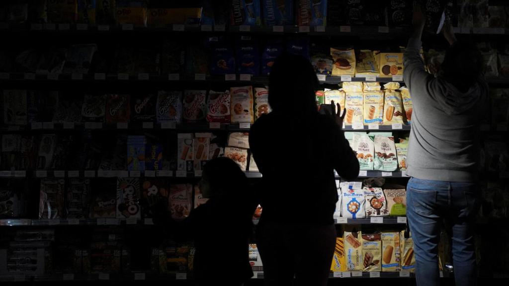 Apagón en un supermercado en Barcelona
