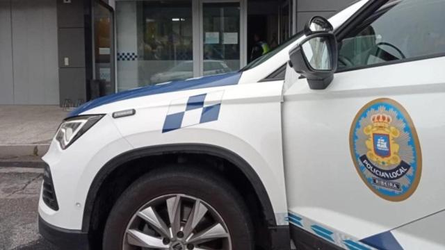 Policía Local de Ribeira, en una imagen de archivo.