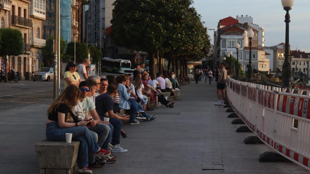 Así se ha vivido el apagón eléctrico en Vigo, en imágenes