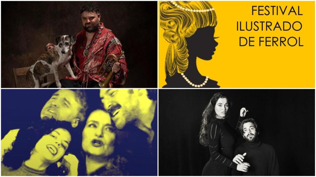 Festival Ilustrado, Abraham Cupeiro y más: grandes eventos y conciertos de mayo 2025 en Ferrol