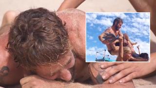 Pelayo Díaz sufre una brutal caída en 'Supervivientes 2025'.