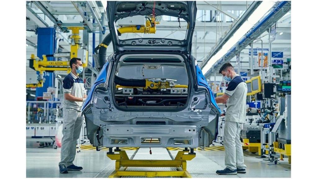 Planta de Stellantis en Mirafiori (Italia)