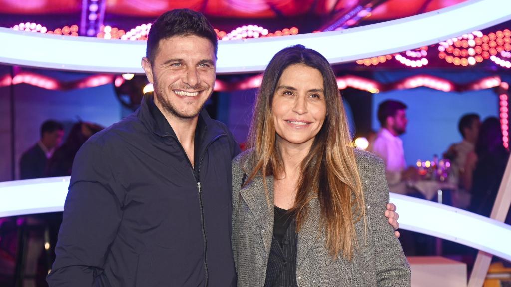 Joaquín Sánchez y Susana Saborido en su reaparición.