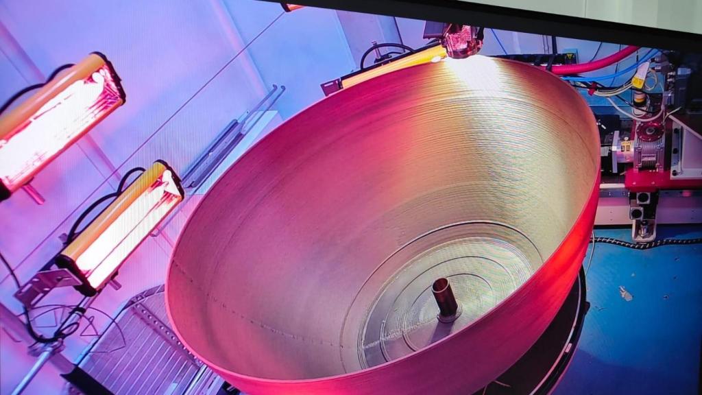 Aimen fabrica en O Porriño (Pontevedra) el primer tanque 3D para almacenar hidrógeno líquido