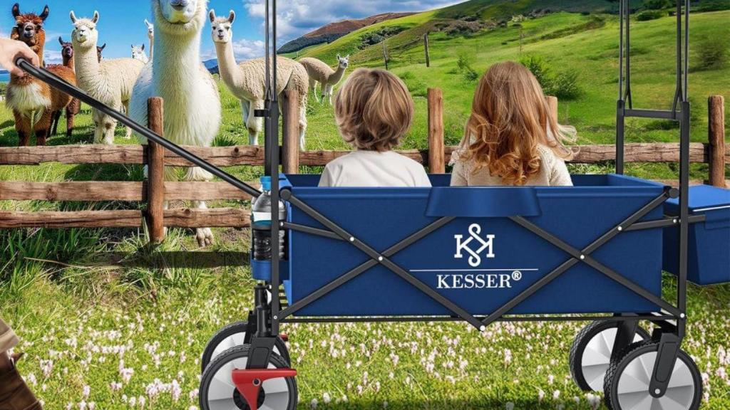 Se acerca el verano y vuelve a ponerse de moda el carro plegable que arrasó el año pasado para ir a la playa o de viaje