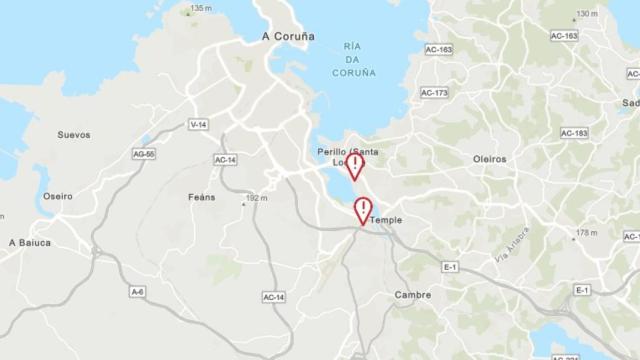 Mapa de incidencias de Naturgy