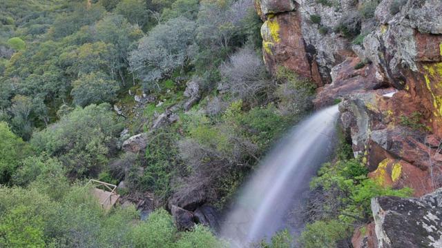 Chorrera de Horcajo de los Montes (Ciudad Real).