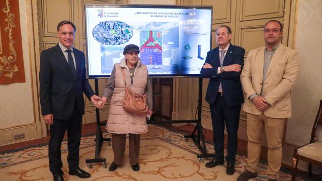 Presentación de la renovación de la plaza de Santa Cecilia del barrio de San José
