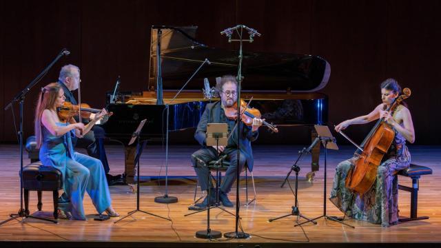 Aula de (Re)estrenos. Cámara inédita: cuartetos españoles con piano. Foto: DoloresIglesias Fernández / Archivo Fundación Juan March.