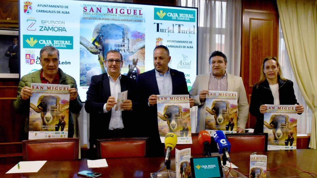 Presentación de la 26ª Feria de San Miguel en Caja Rural de Zamora
