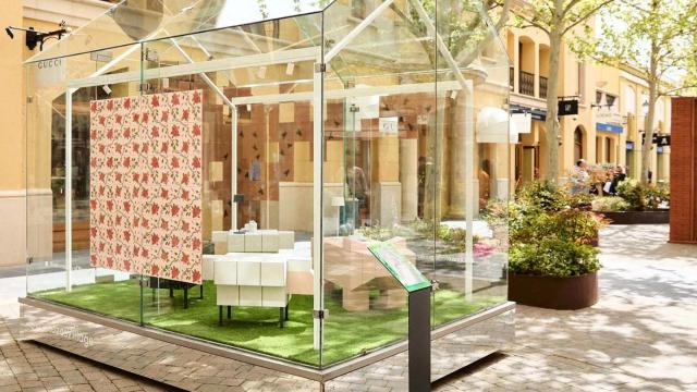 Vista del espacio de exposición