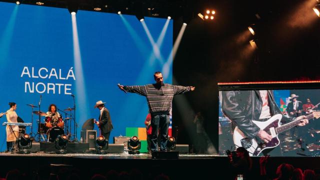 La banda Alcalá Norte en los Premios MIN. Foto: Masukomi Comunicación.