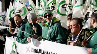 Una manifestación de CSIF de Castilla y León
