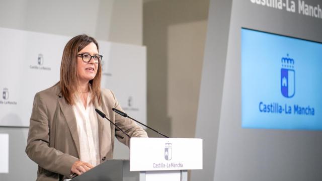Esther Padilla, portavoz del Gobierno de Castilla-La Mancha. Foto: JCCM.